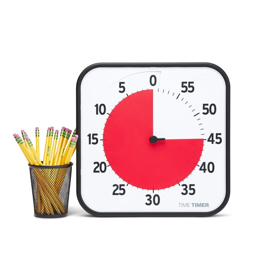 Klokke Time Timer®  Large 30x30 cm Magnetisk