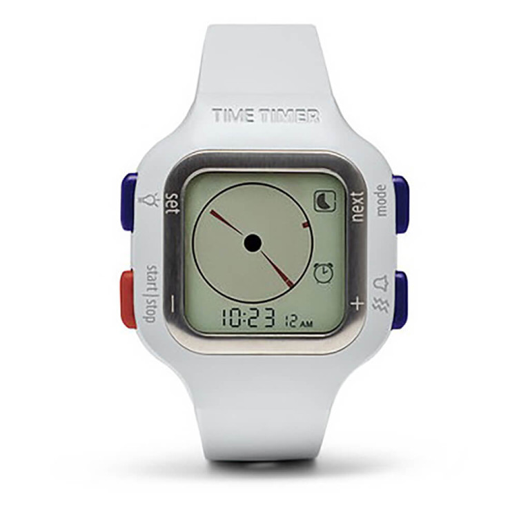 Klokke Time Timer® Armbånd Small, lysgrå