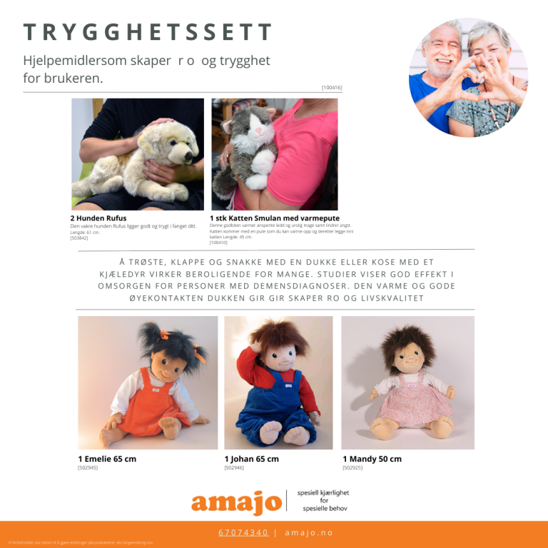 Trygghetskit for eldreomsorg